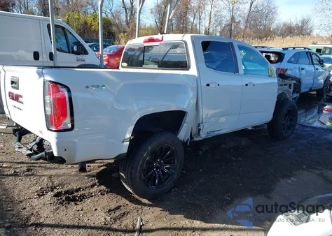 2021 GMC Canyon 4Wd Short Box Elevation from USA, damaged, VIN 1GTG6CEN9M1271206
